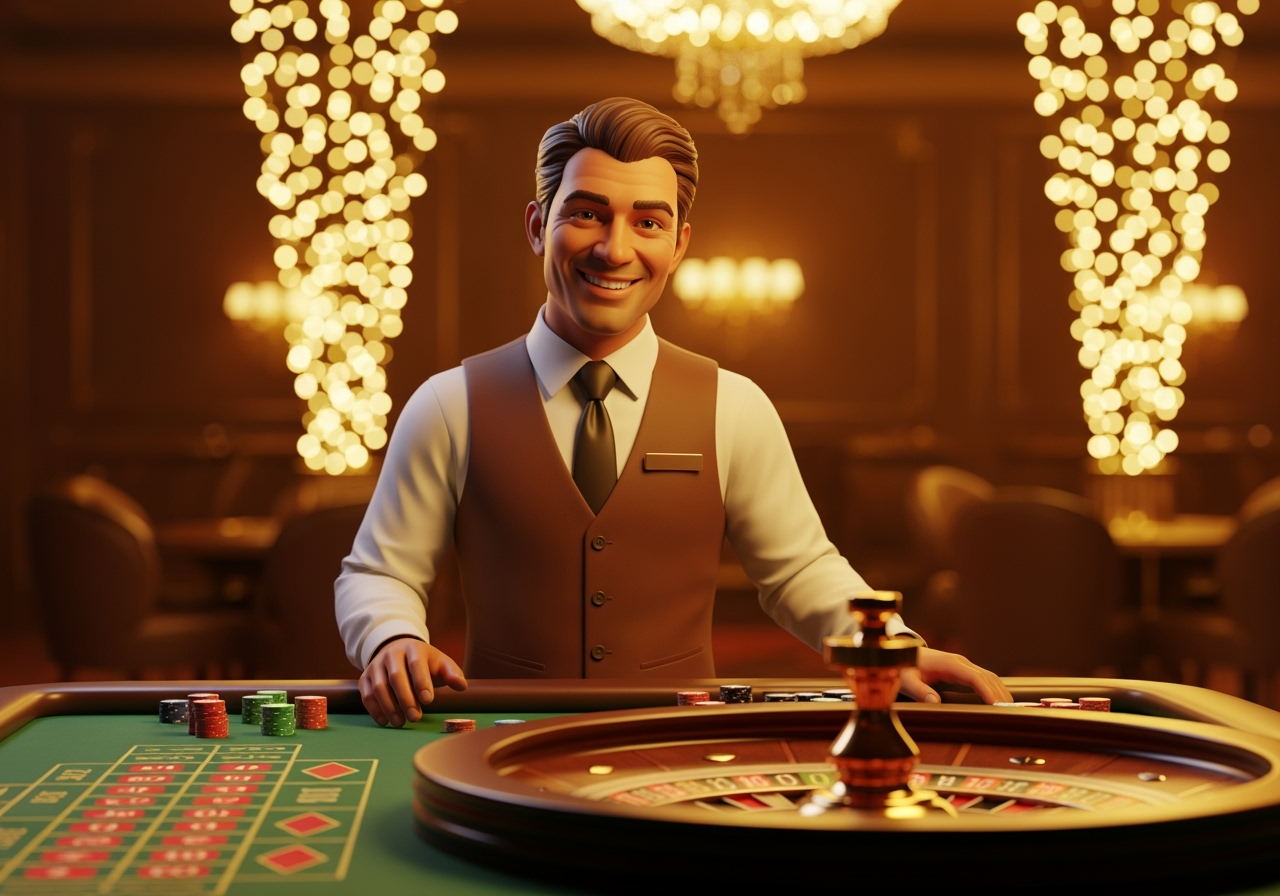 Player enjoying a fun reel-style game